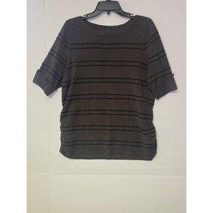 Apt 9 women’s shirt sweater size XL Green short sleeve